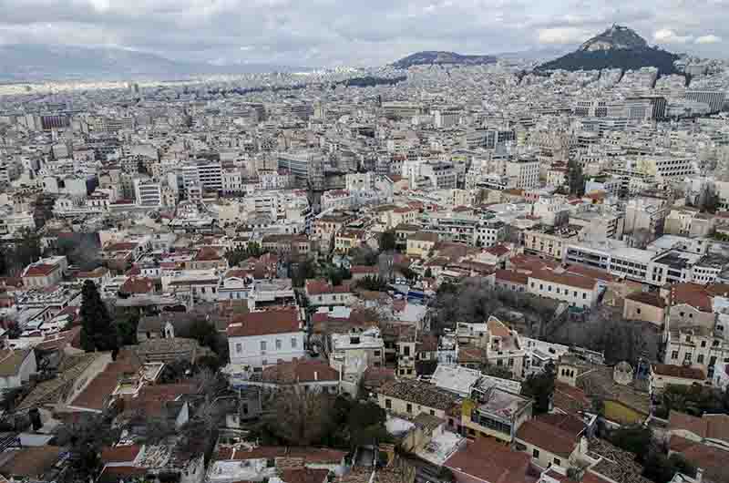 206 - Grecia - Atenas - panoramica